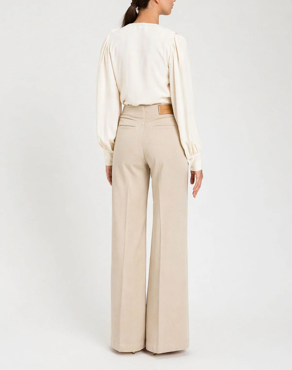 TWINSET TROUSERS GIN