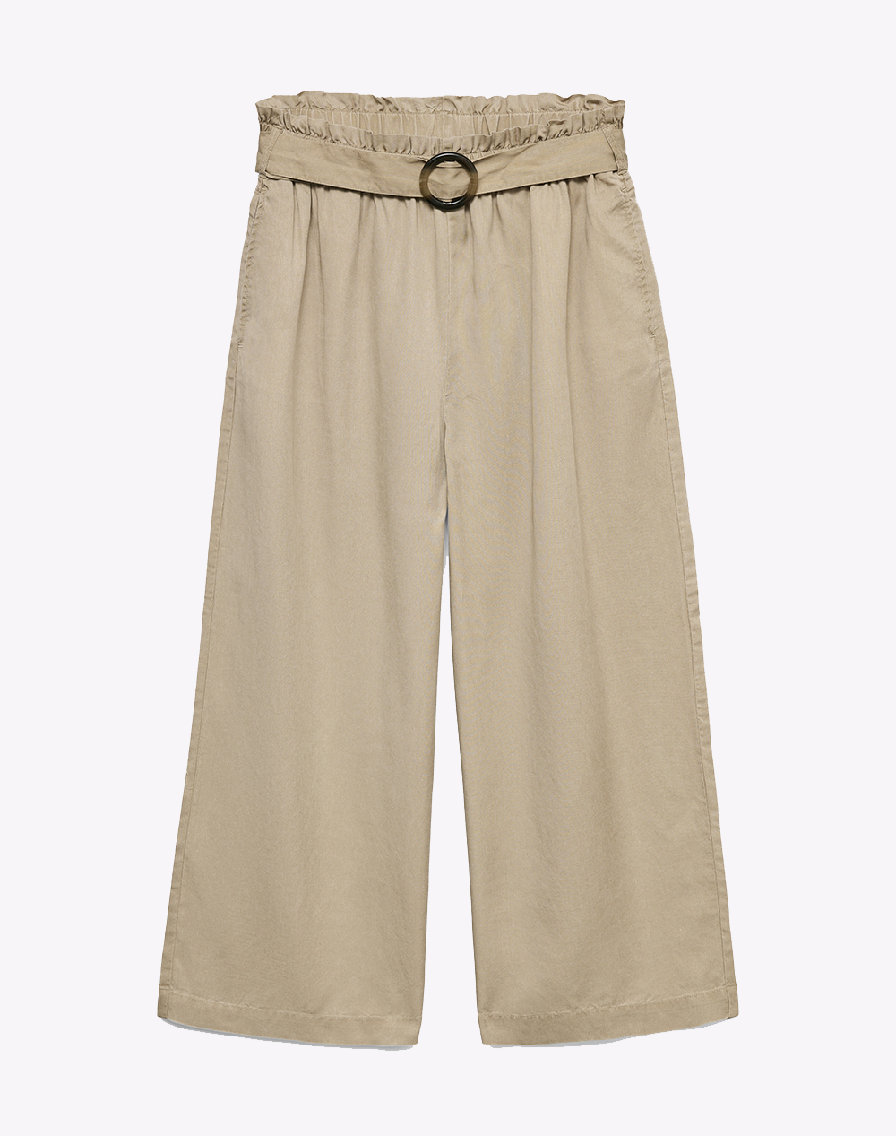 VERO MODA VMBREE HR TENCEL BELT CULOTTE PANTS