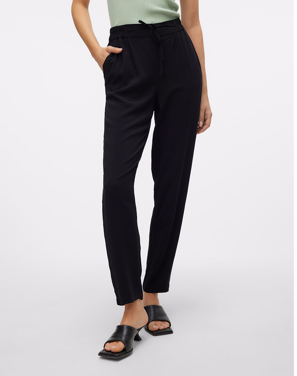 VERO MODA VMEASY JOY NW LOOSE PANTS WVN GA