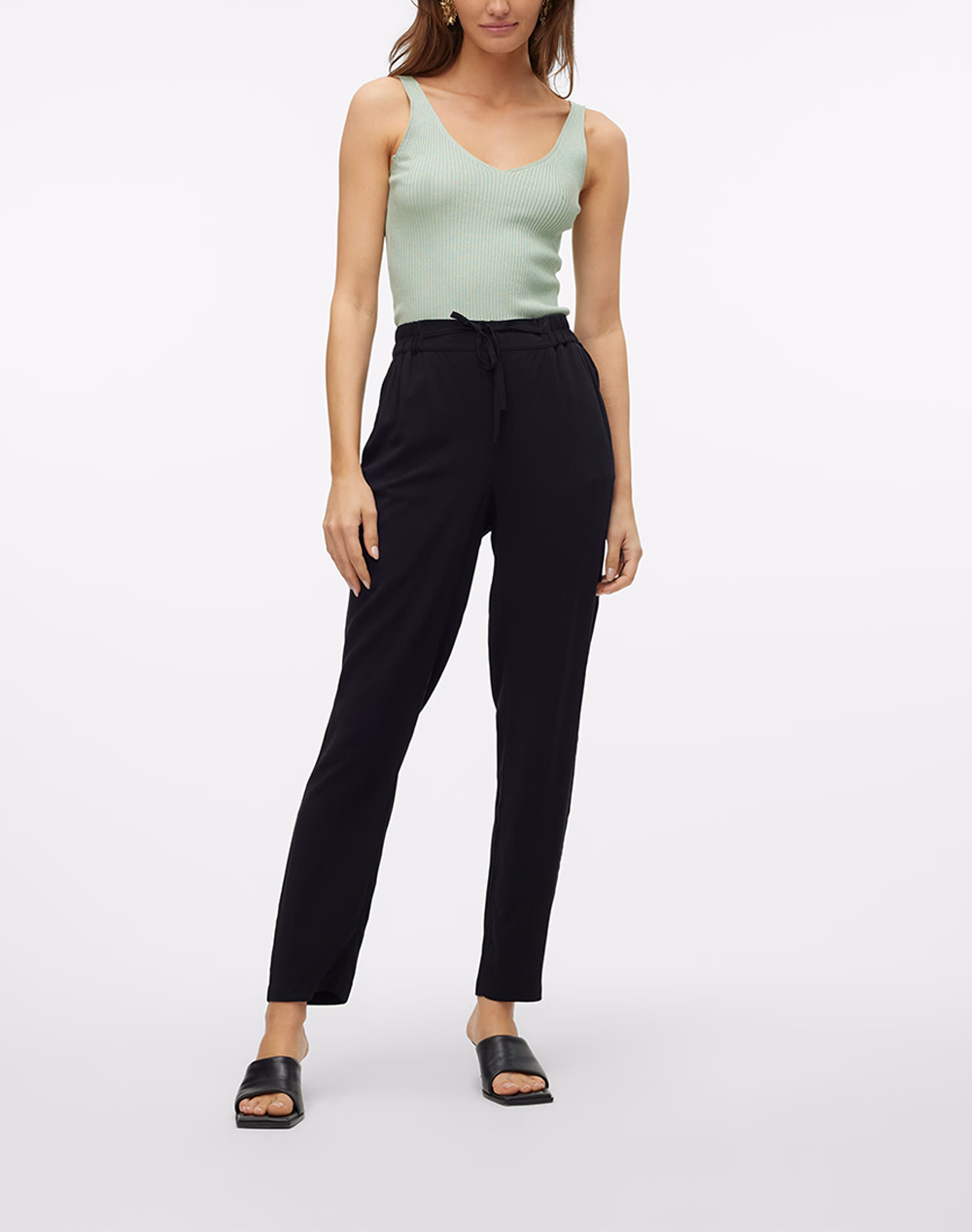 VERO MODA VMEASY JOY NW LOOSE PANTS WVN GA
