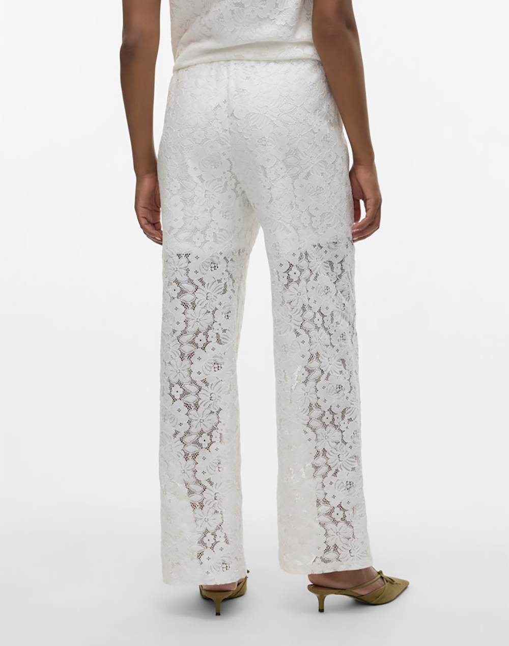 VERO MODA VMHONEY LACE NW LOOSE PANTS WVN GA