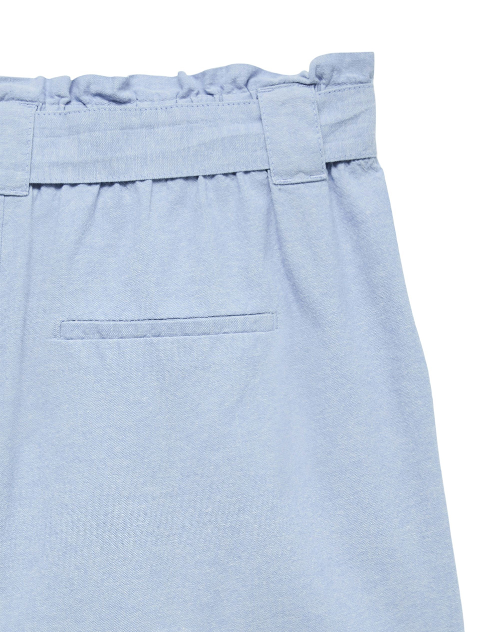 VERO MODA VMNORMA HW PAPERBAG CHAMBRAY CULOTTE