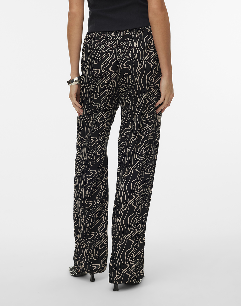 VERO MODA VMEASY JOY HW WIDE PANTS WVN GA