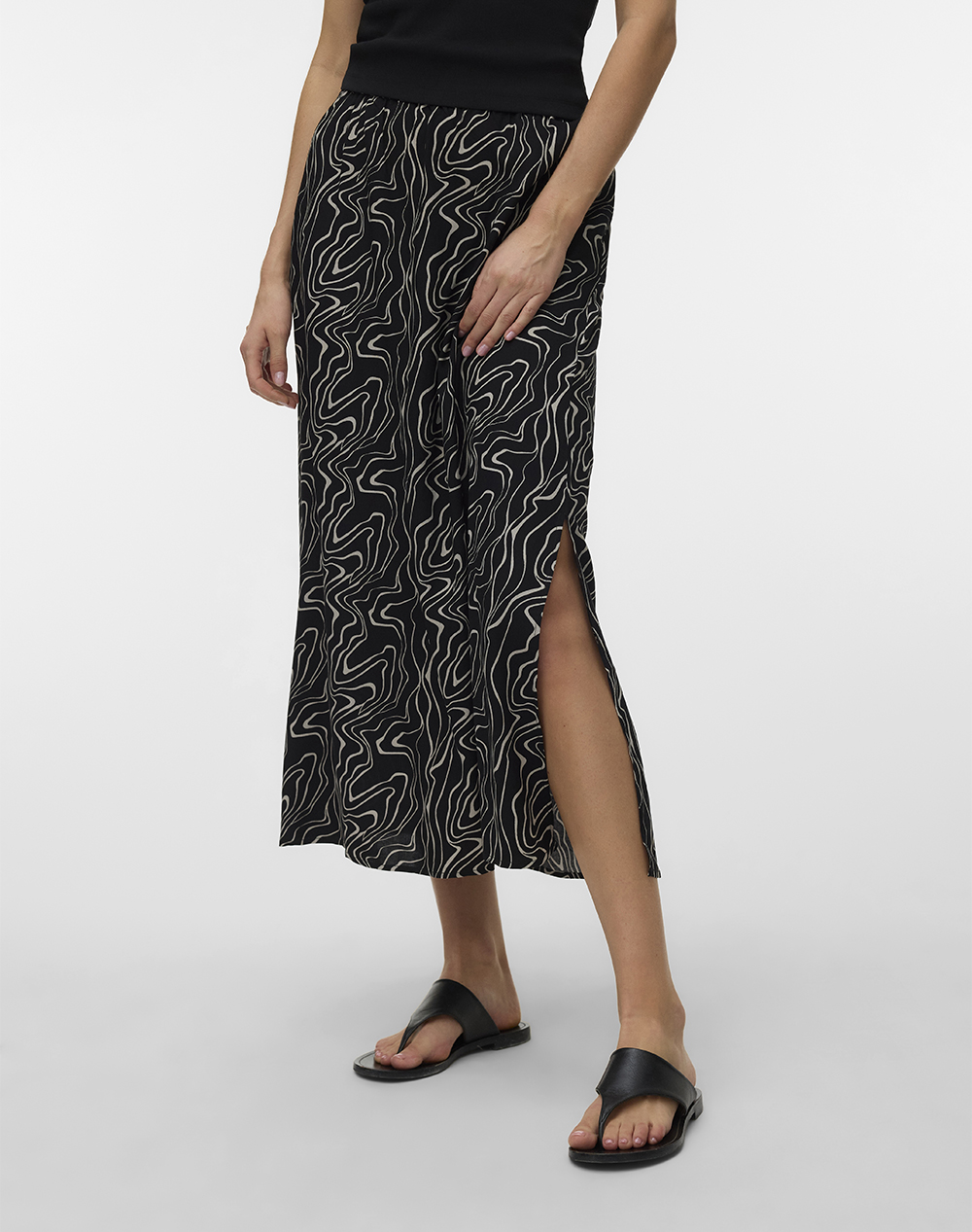 VERO MODA VMEASY JOY MAXI SLIT SKIRT WVN GA