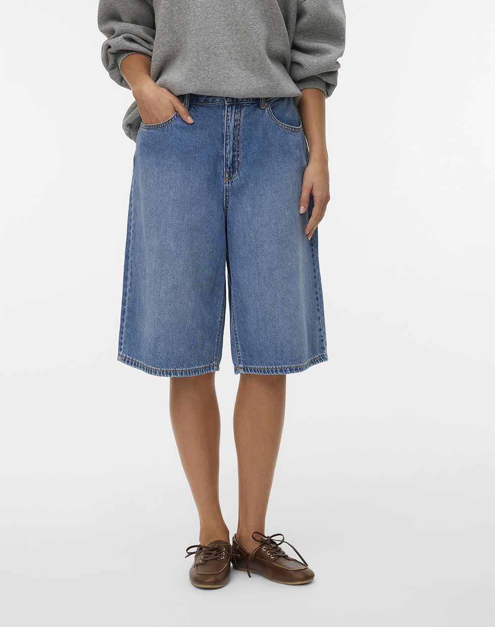 VERO MODA VMALVIDA MR DENIM JORTS LI3156