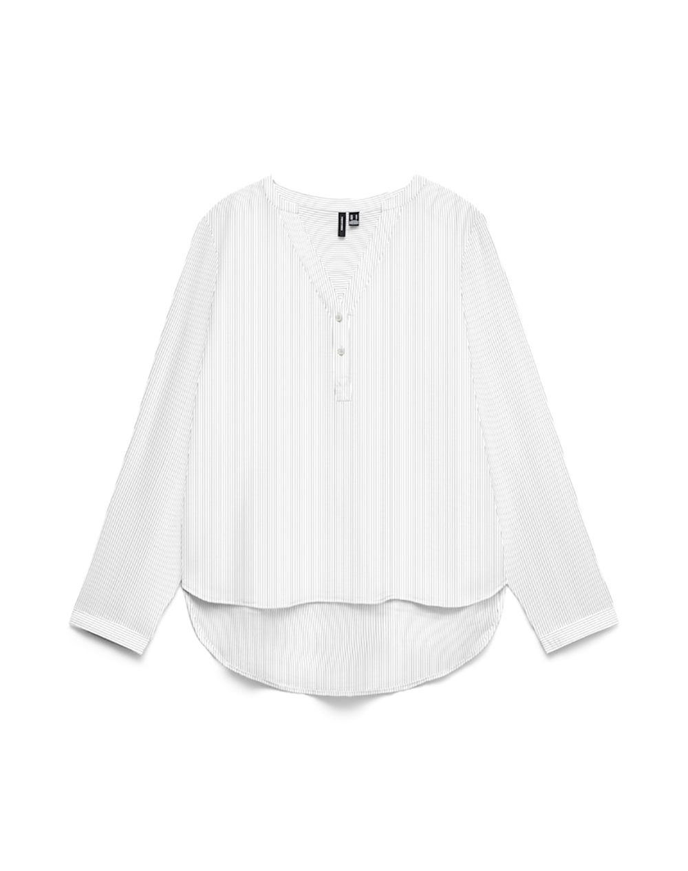 VERO MODA VMKAJA LS V-NECK FOLD-UP TOP WVN