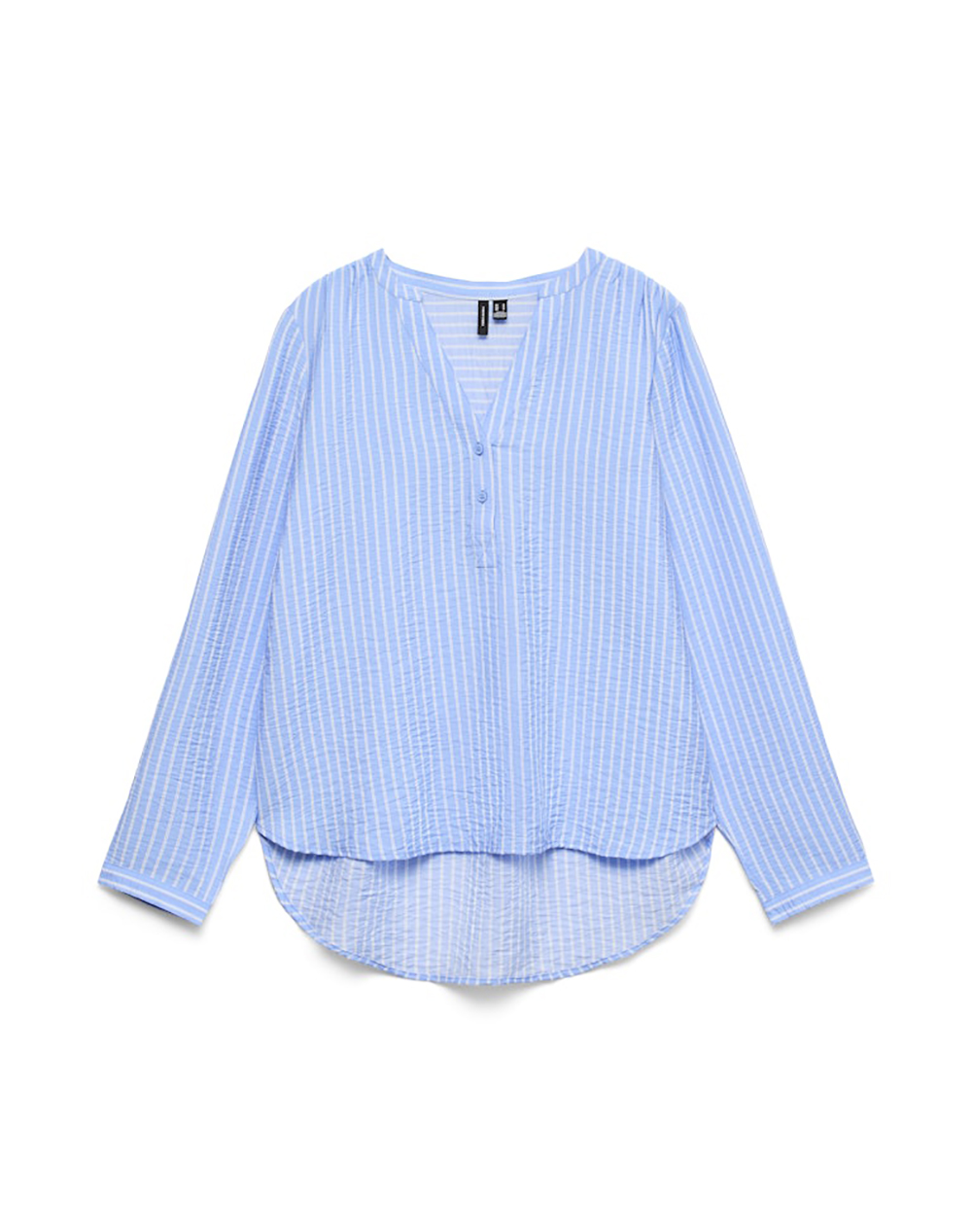 VERO MODA VMKAJA LS V-NECK FOLD-UP TOP WVN