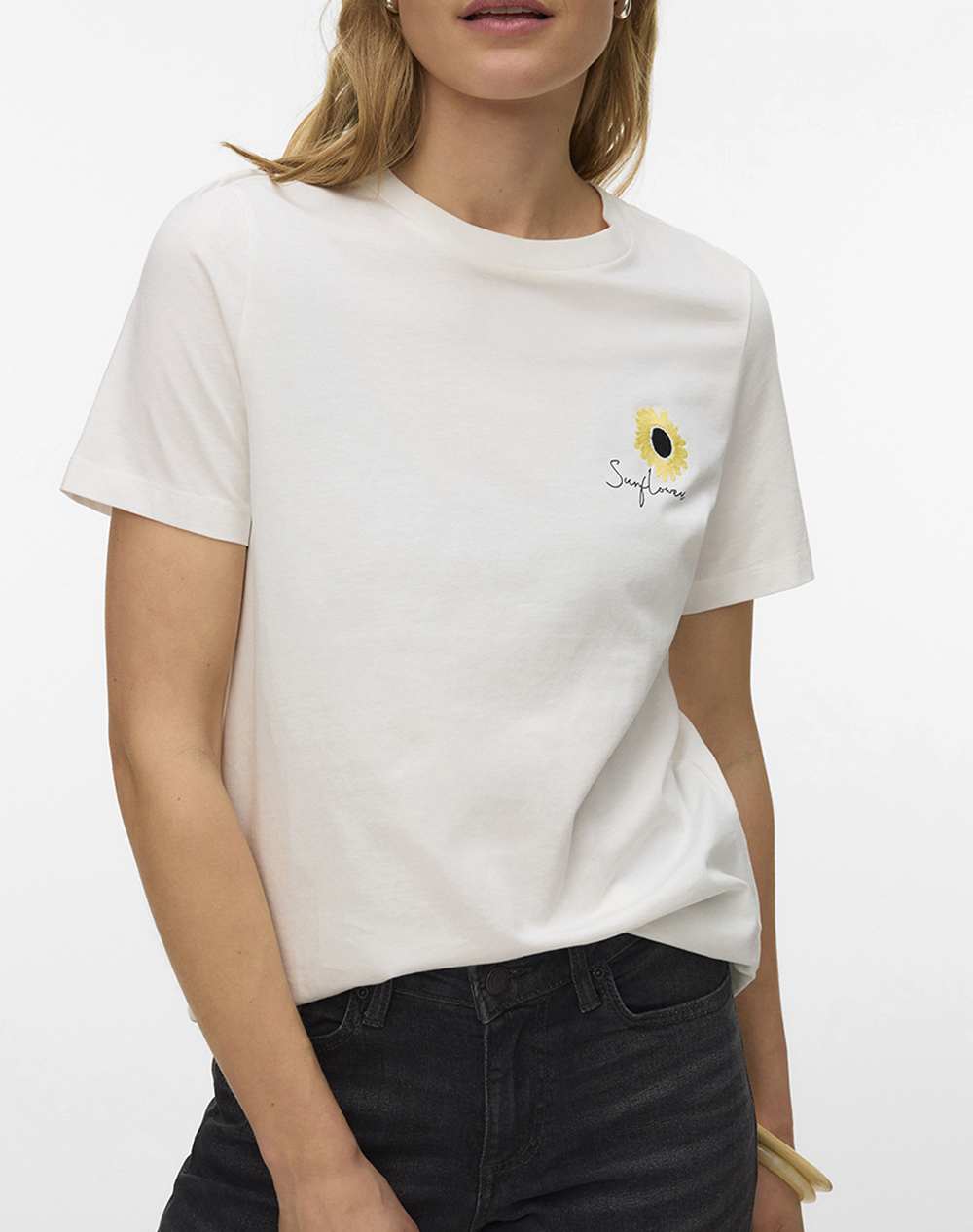 VERO MODA VMULLA PAULINA SS TOP BOX JRS