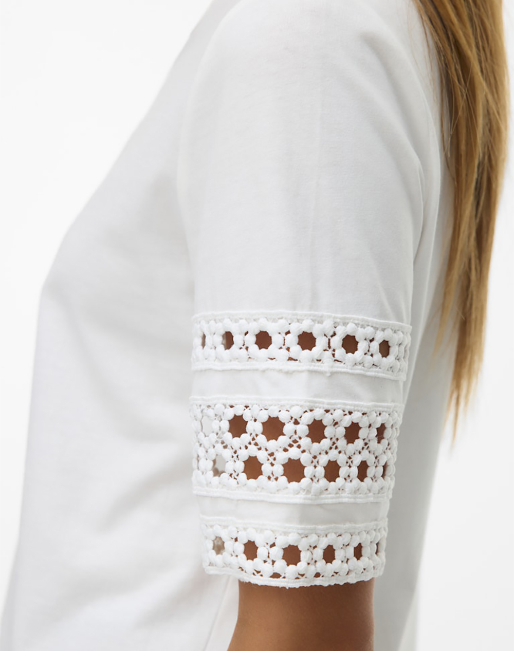 VERO MODA VMIVACY 2/4 O-NECK TOP JRS BTQ