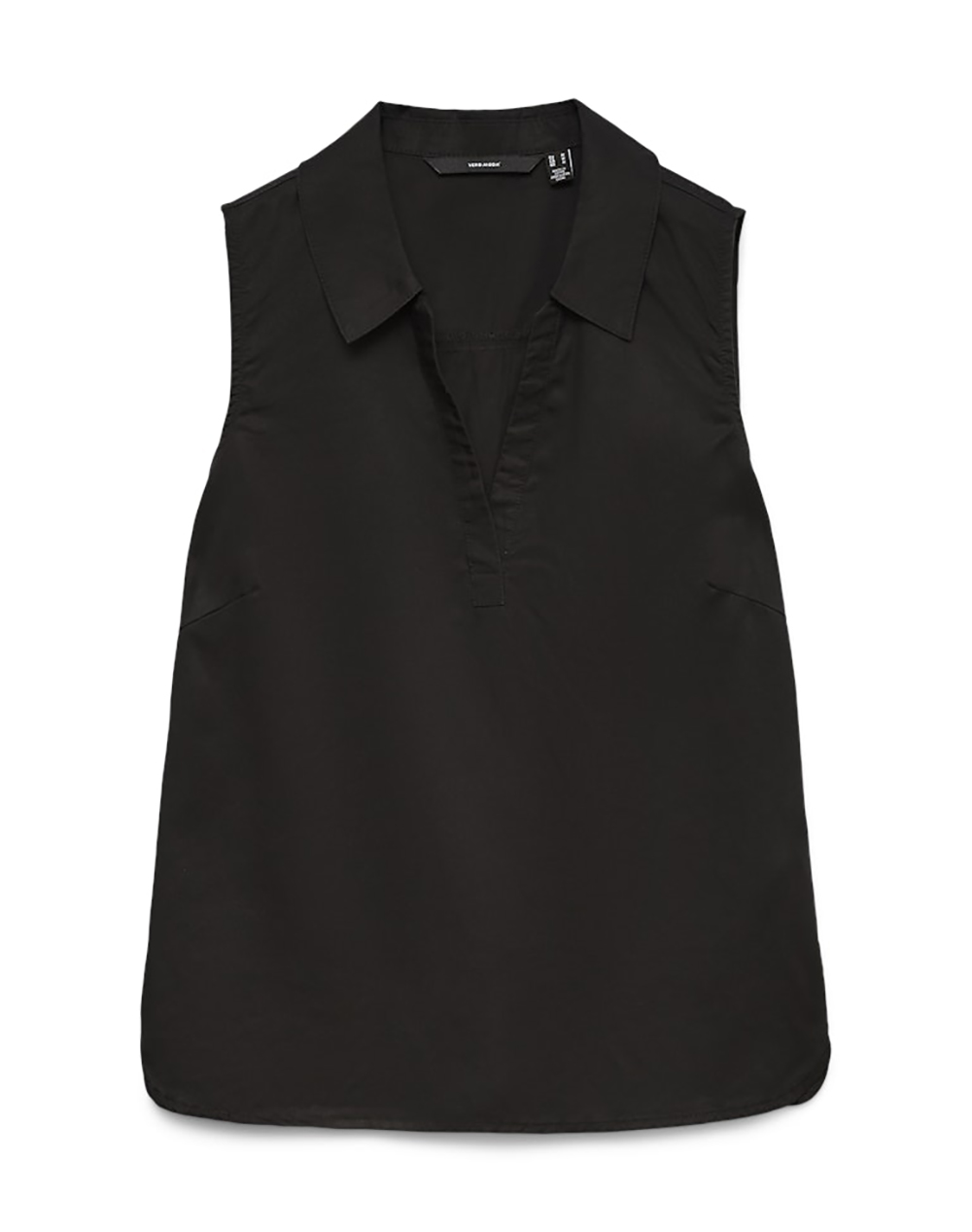 VERO MODA VMHARPER SL COLLAR SHORT TENCEL TOP GA