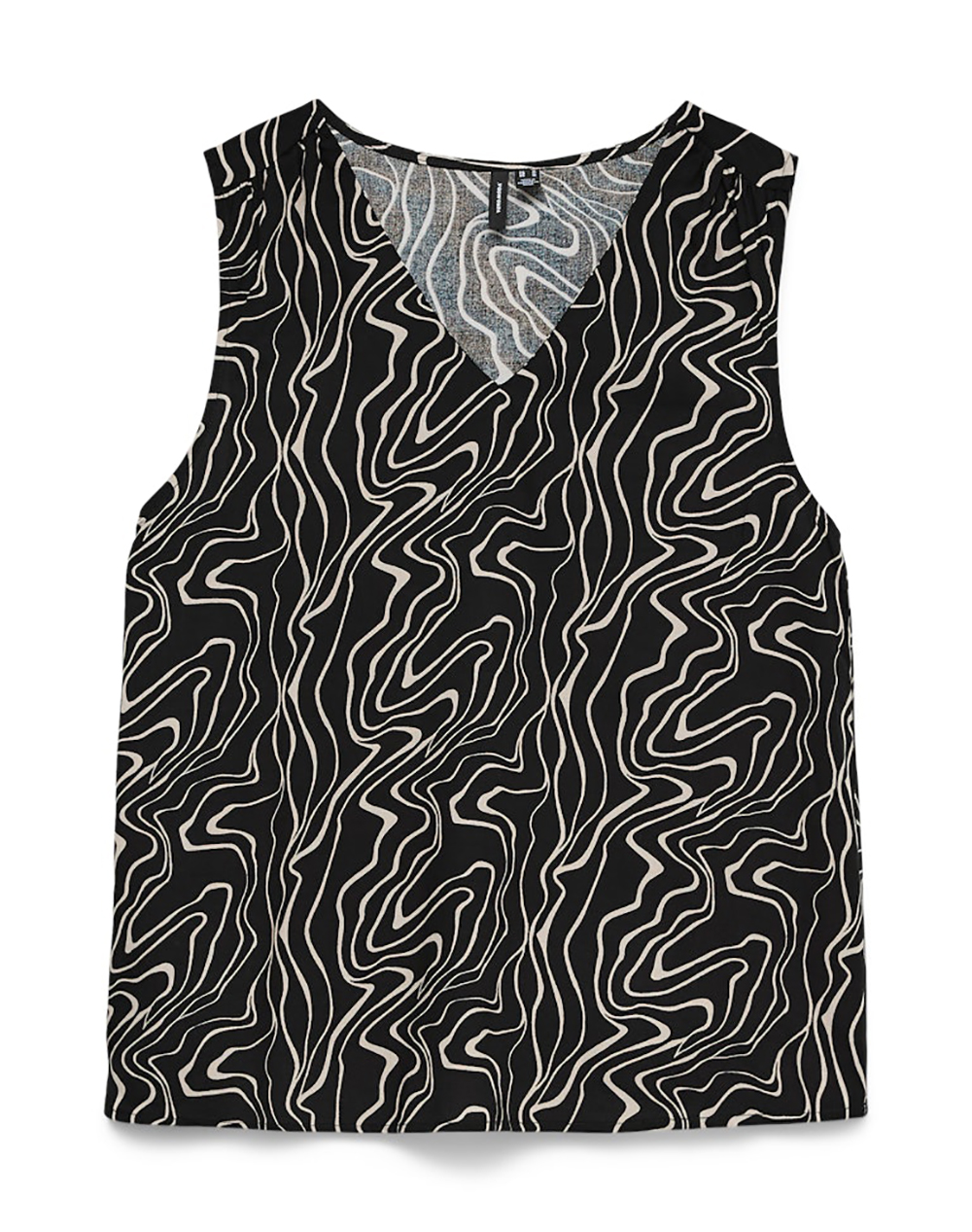 VERO MODA VMEASY JOY S/L V-NECK TOP WVN GA