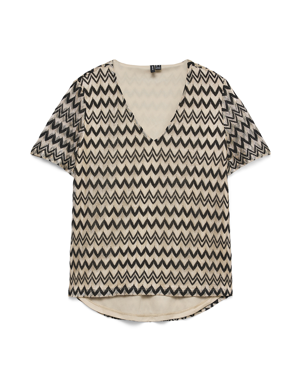 VERO MODA VMVIOLA SS V-NECK TOP JRS