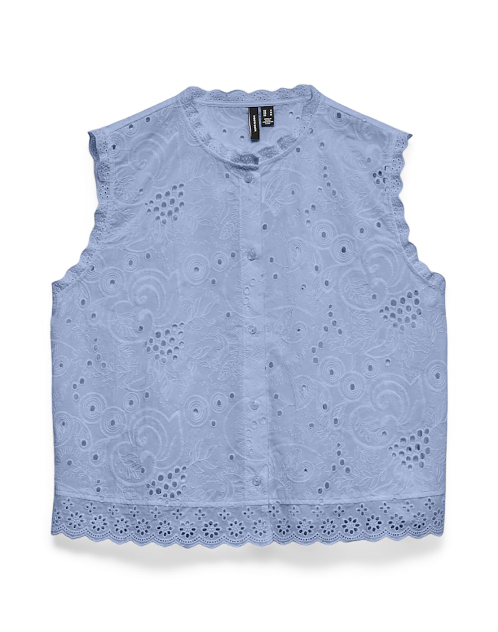 VERO MODA VMEMILY EMB SL TOP WVN