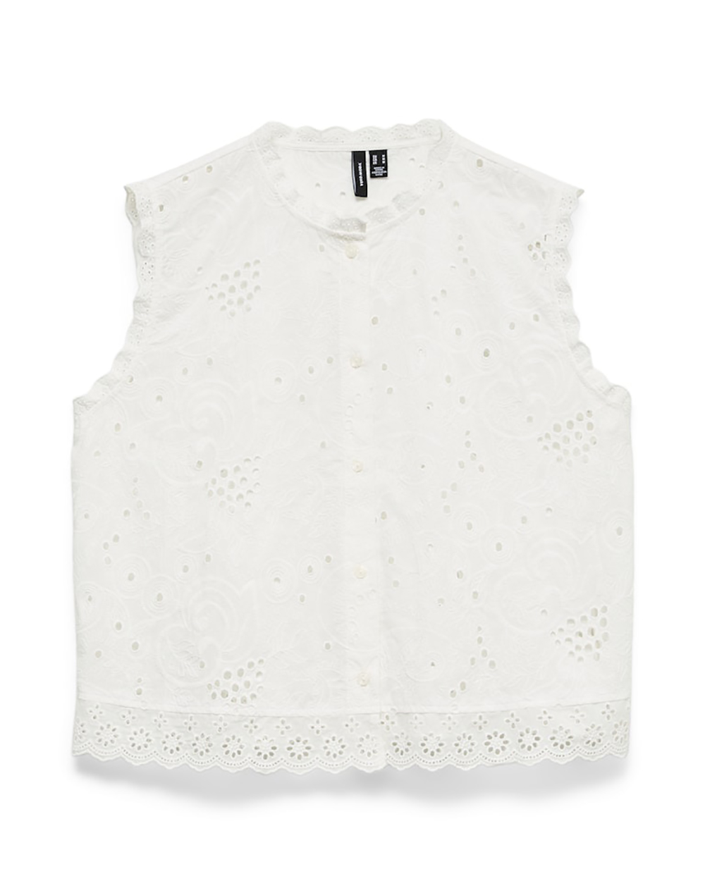 VERO MODA VMEMILY EMB SL TOP WVN