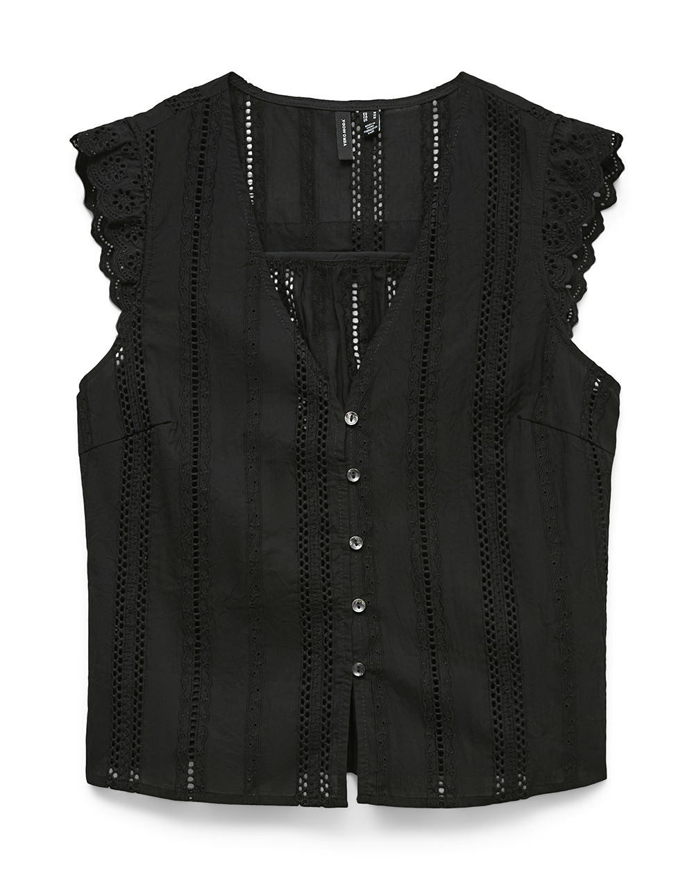 VERO MODA VMBELL EMB SL TOP WVN