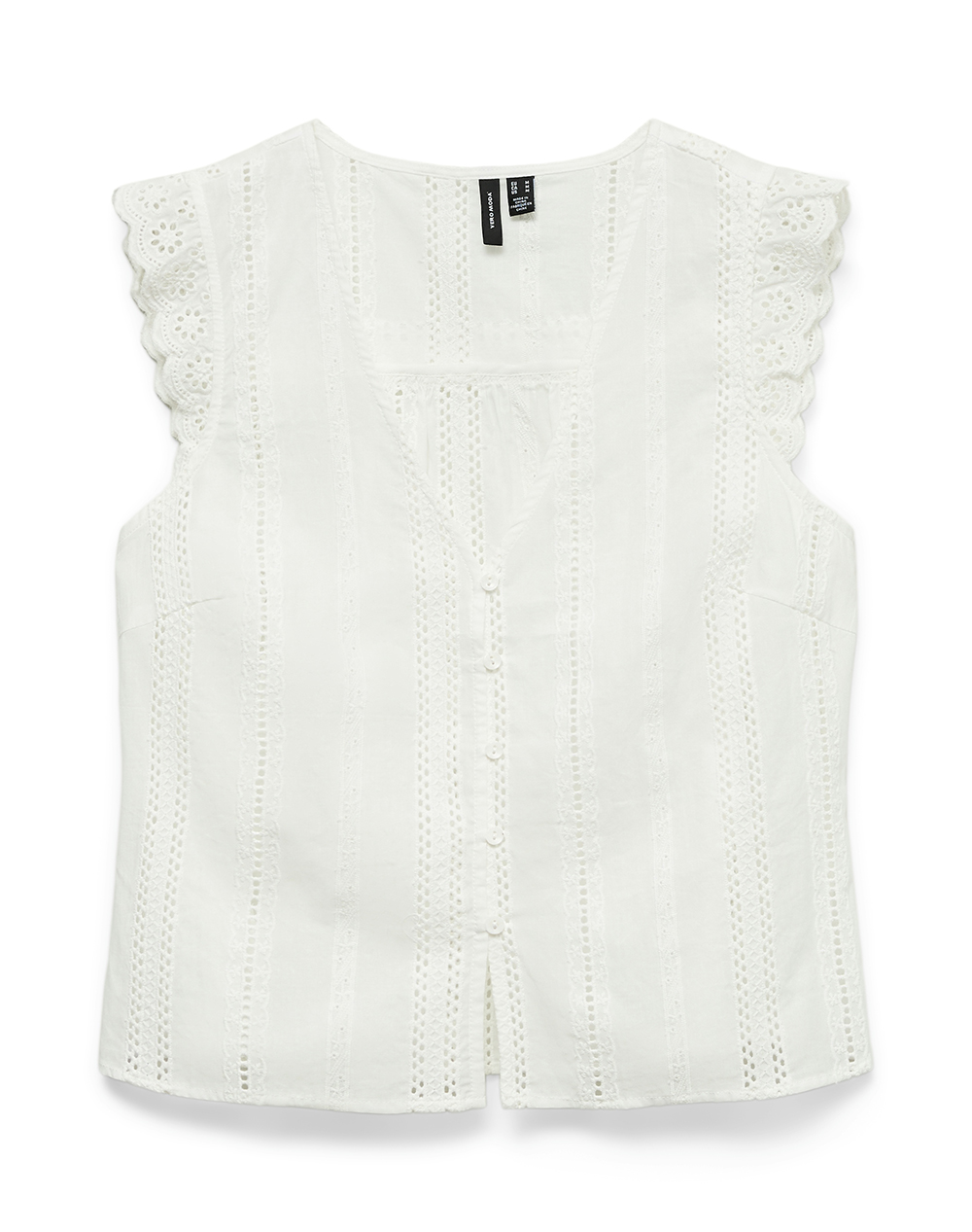 VERO MODA VMBELL EMB SL TOP WVN