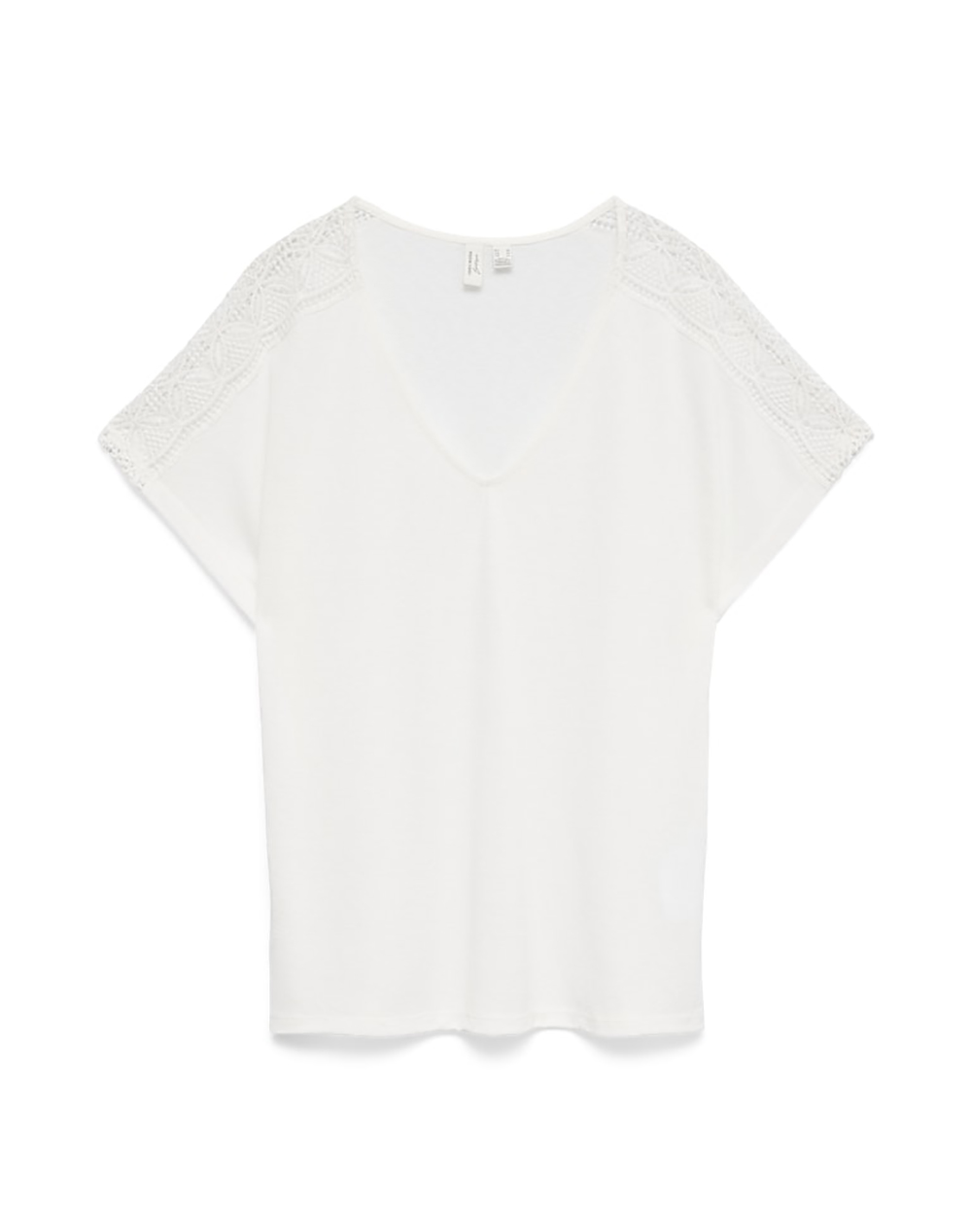 VERO MODA VMKELIA S/S V-NECK TOP JRS BTQ