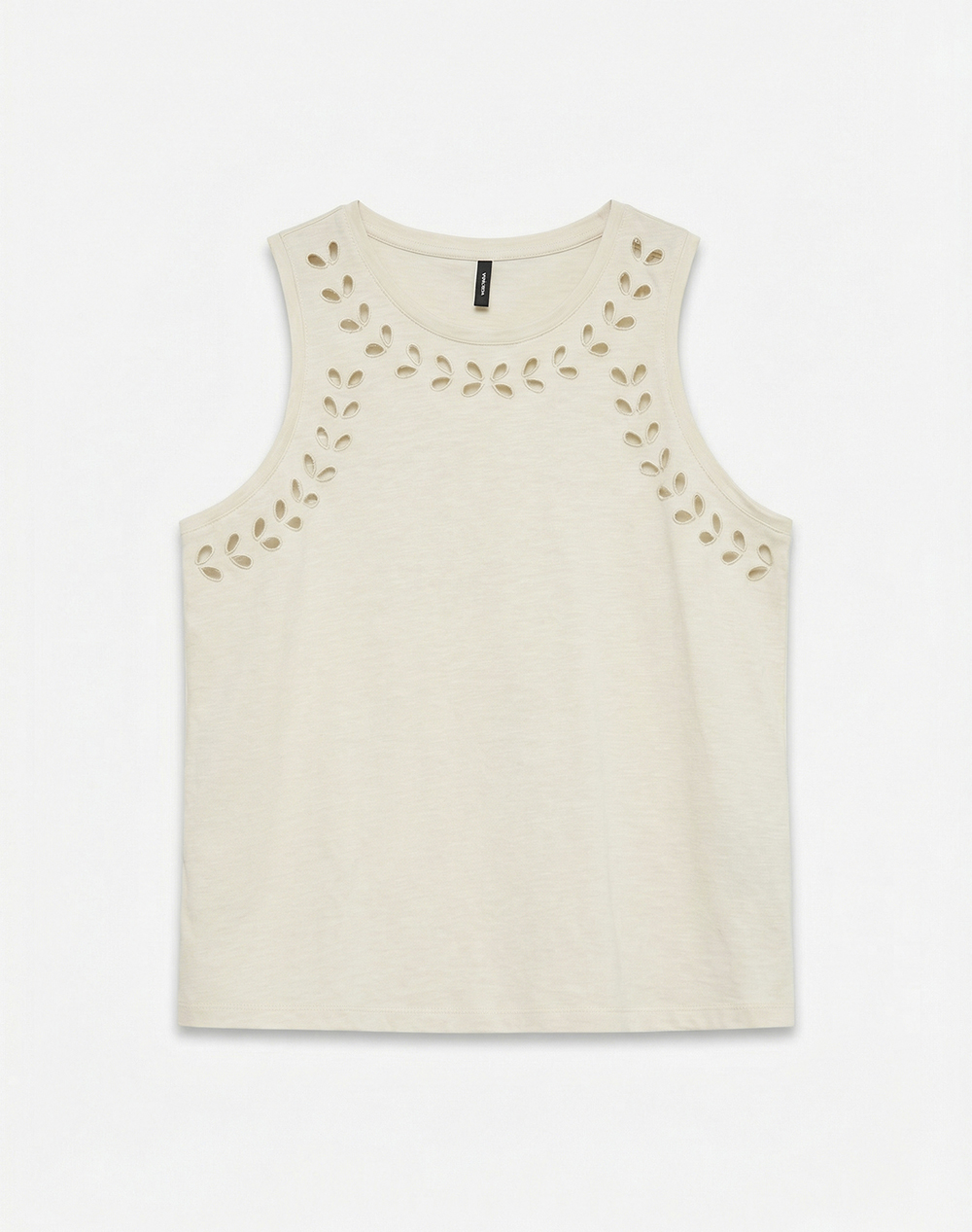 VERO MODA VMKLARA S/L O-NECK TOP JRS BTQ