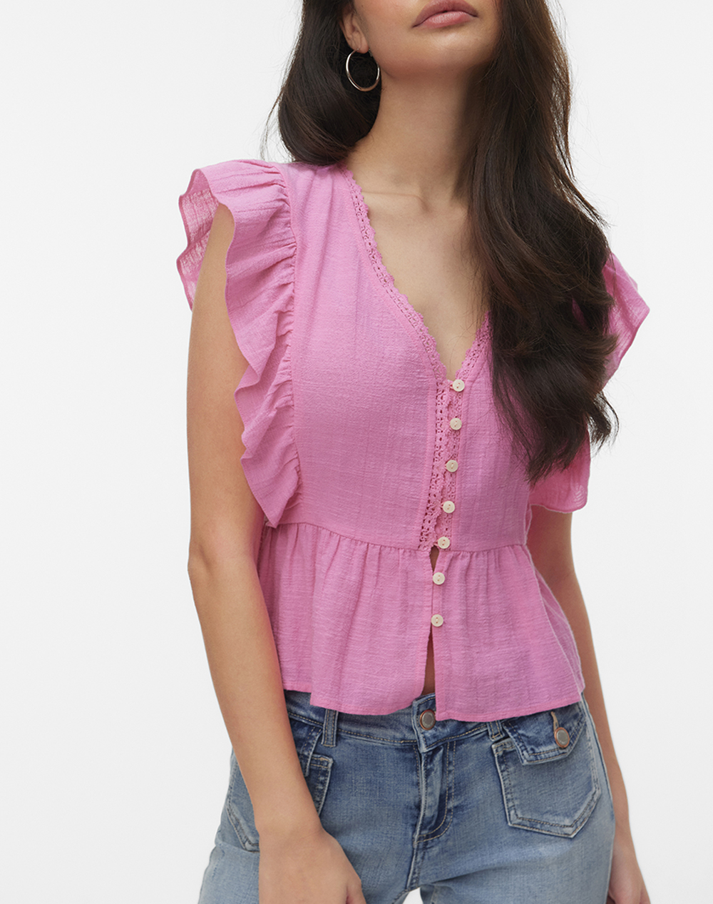 VERO MODA VMVIDO SL TAPE TOP WVN