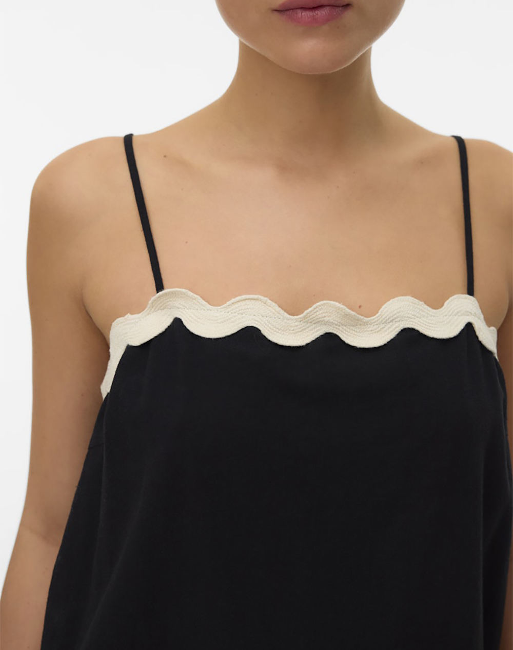 VERO MODA VMJENNA SINGLET TOP WVN BTQ GA