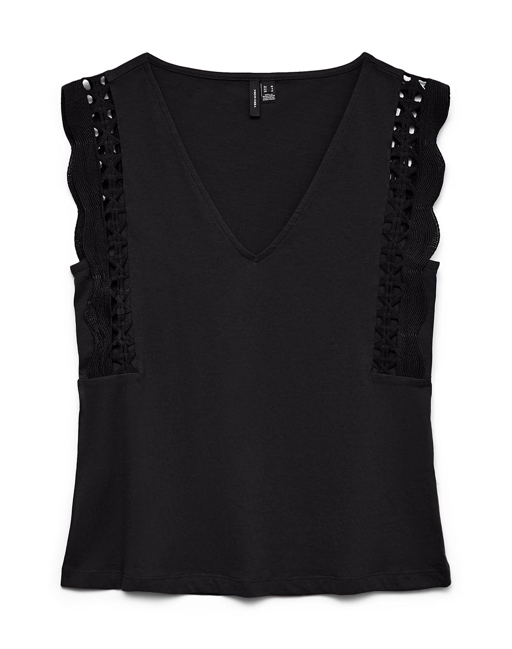 VERO MODA VMGABBY SL V-NECK TOP JRS GA