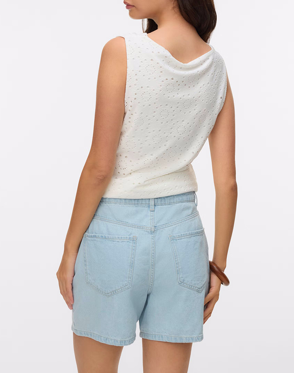 VERO MODA VMTASSA LIV SL WATERFALL TOP JRS