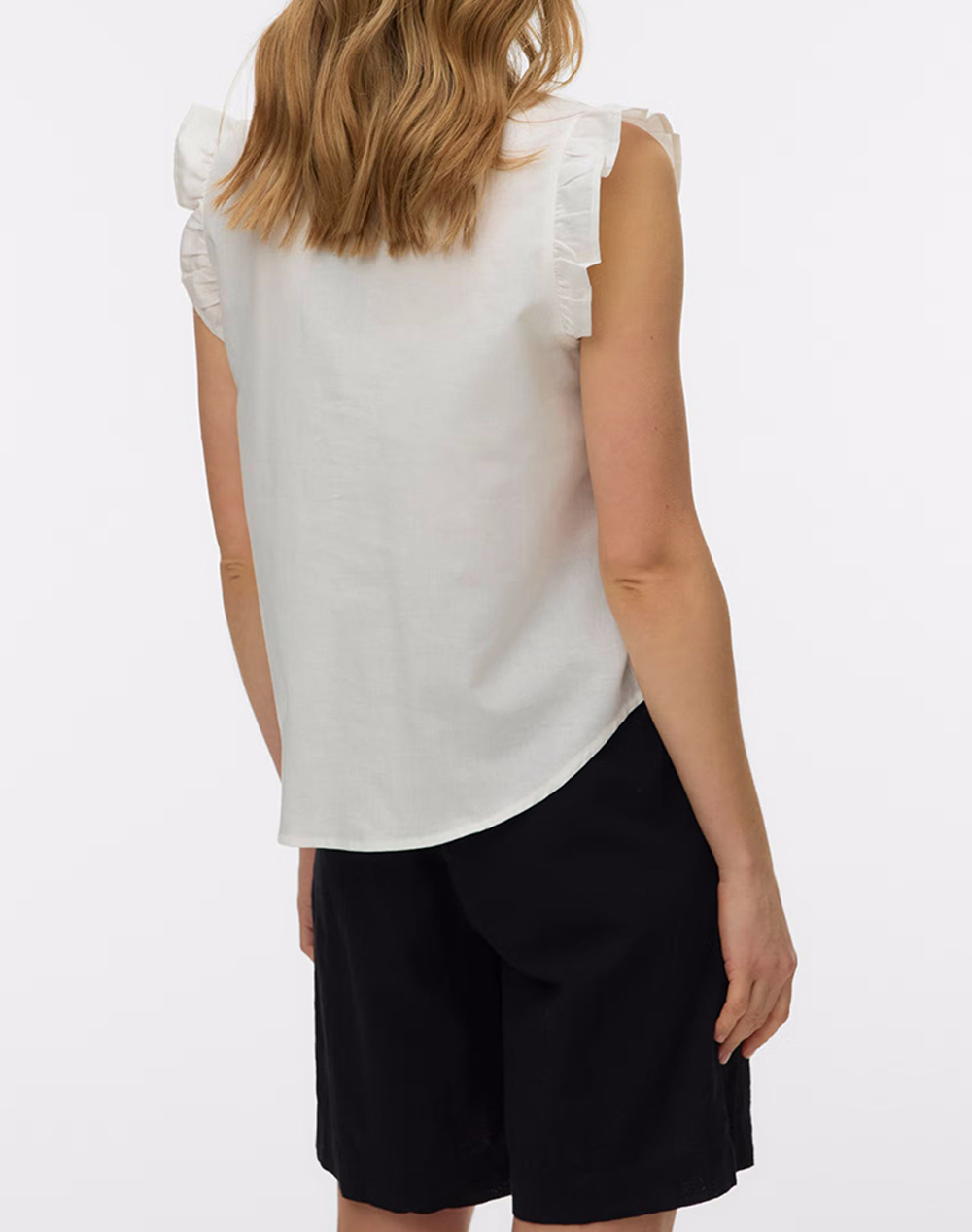 VERO MODA VMSELMA SS FRILL TOP