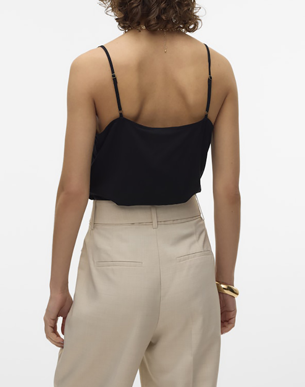 VERO MODA VMEASY JOY V-NECK SINGLET WVN GA