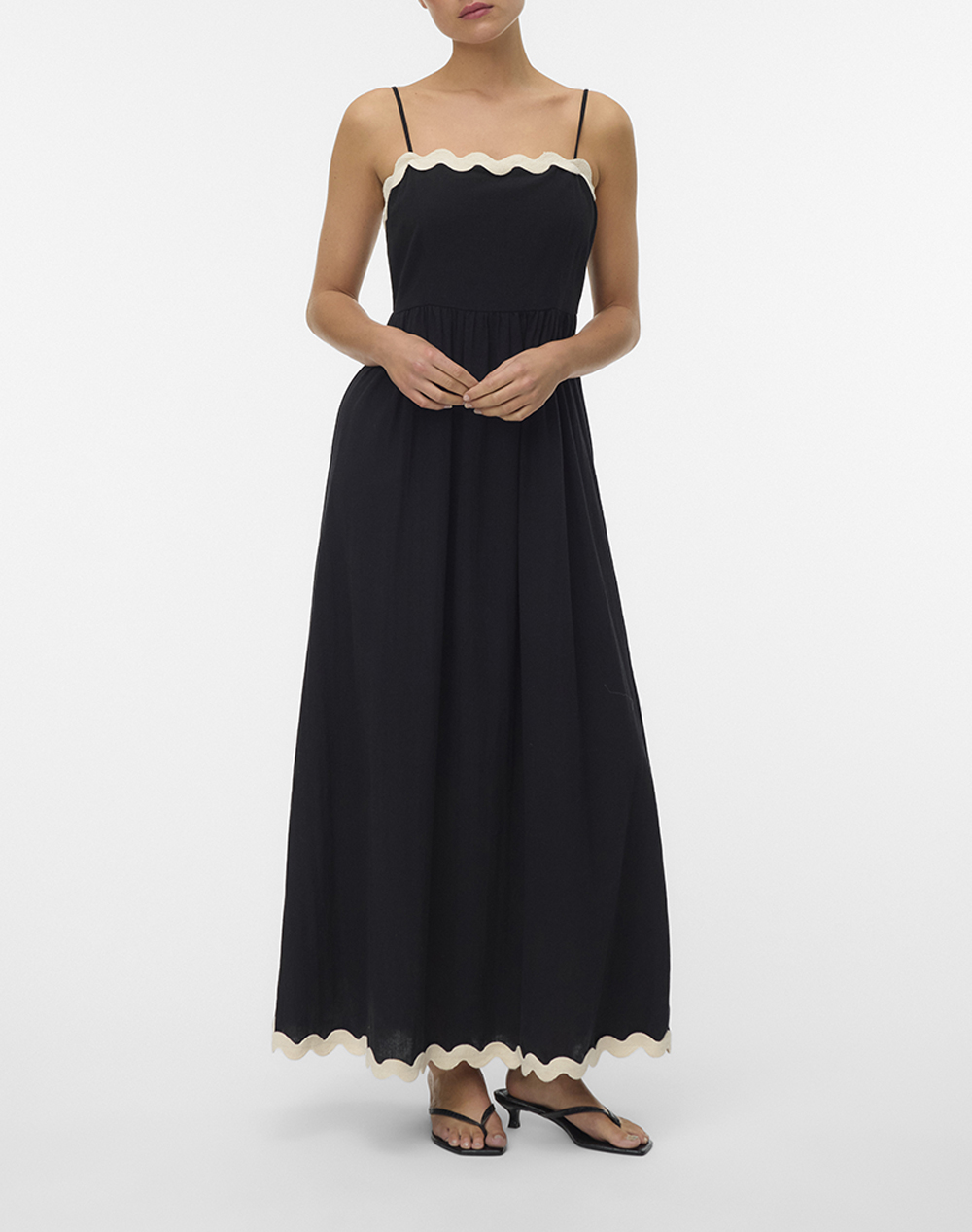 VERO MODA VMJENNA SINGLET ANKLE DRESS WVN BTQ GA