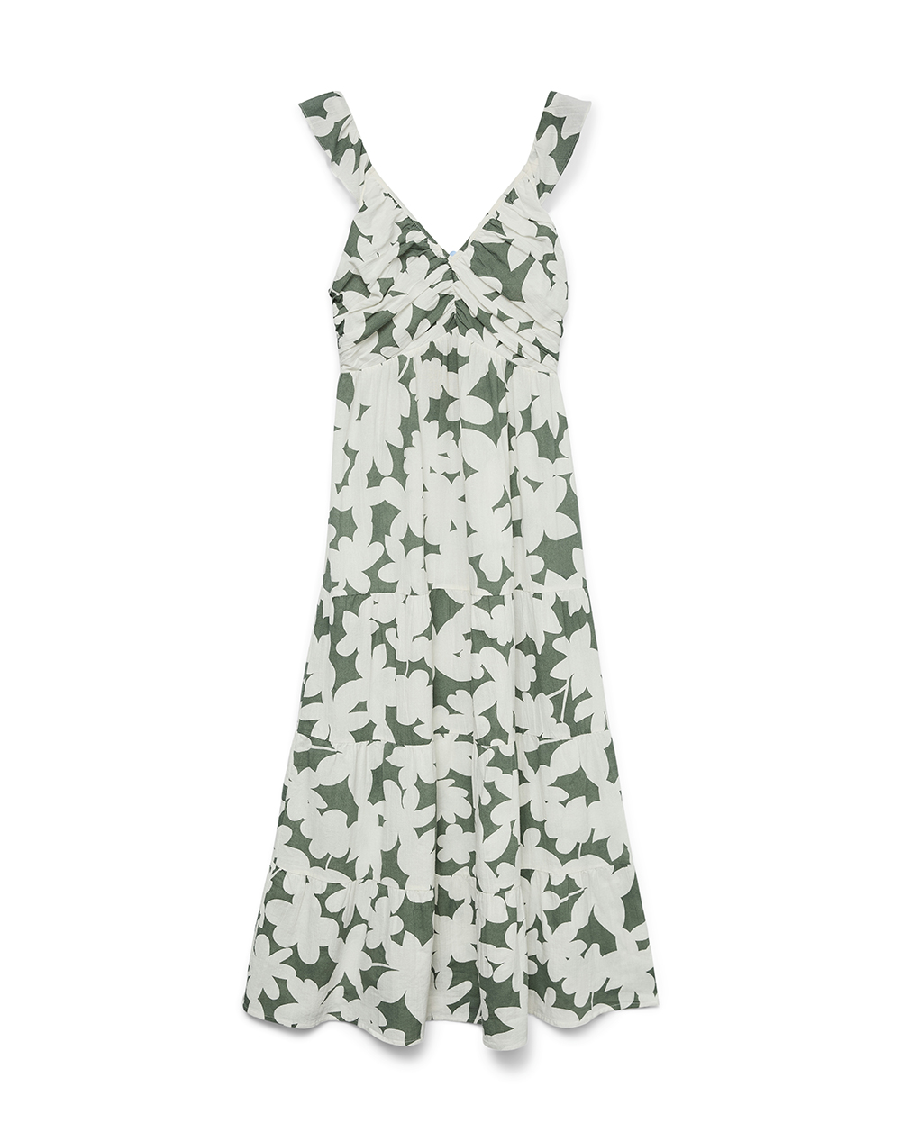 VERO MODA VMDICTHE SL FRILL ANKLE DRESS WVN GA