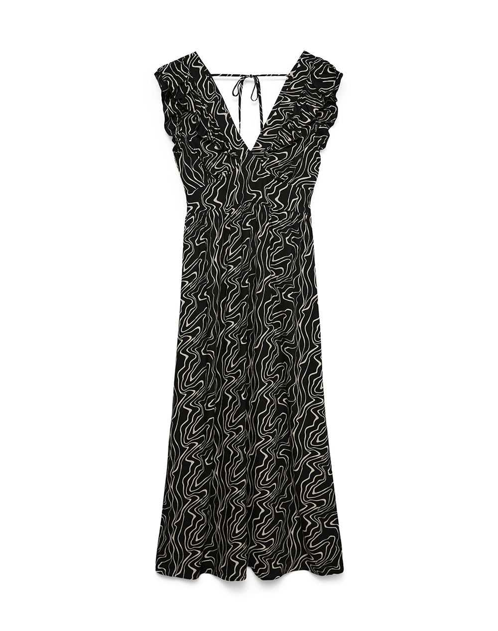VERO MODA VMEASY JOY S/L DETAIL ANKLE DRESS WVN