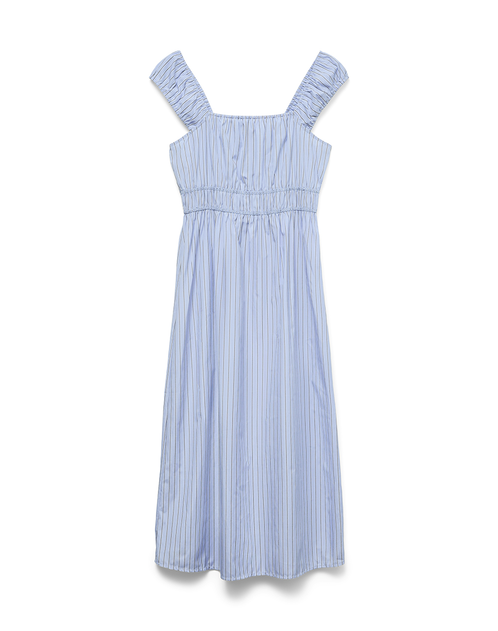 VERO MODA VMLEYA SL 7/8 STRIPE DRESS WVN