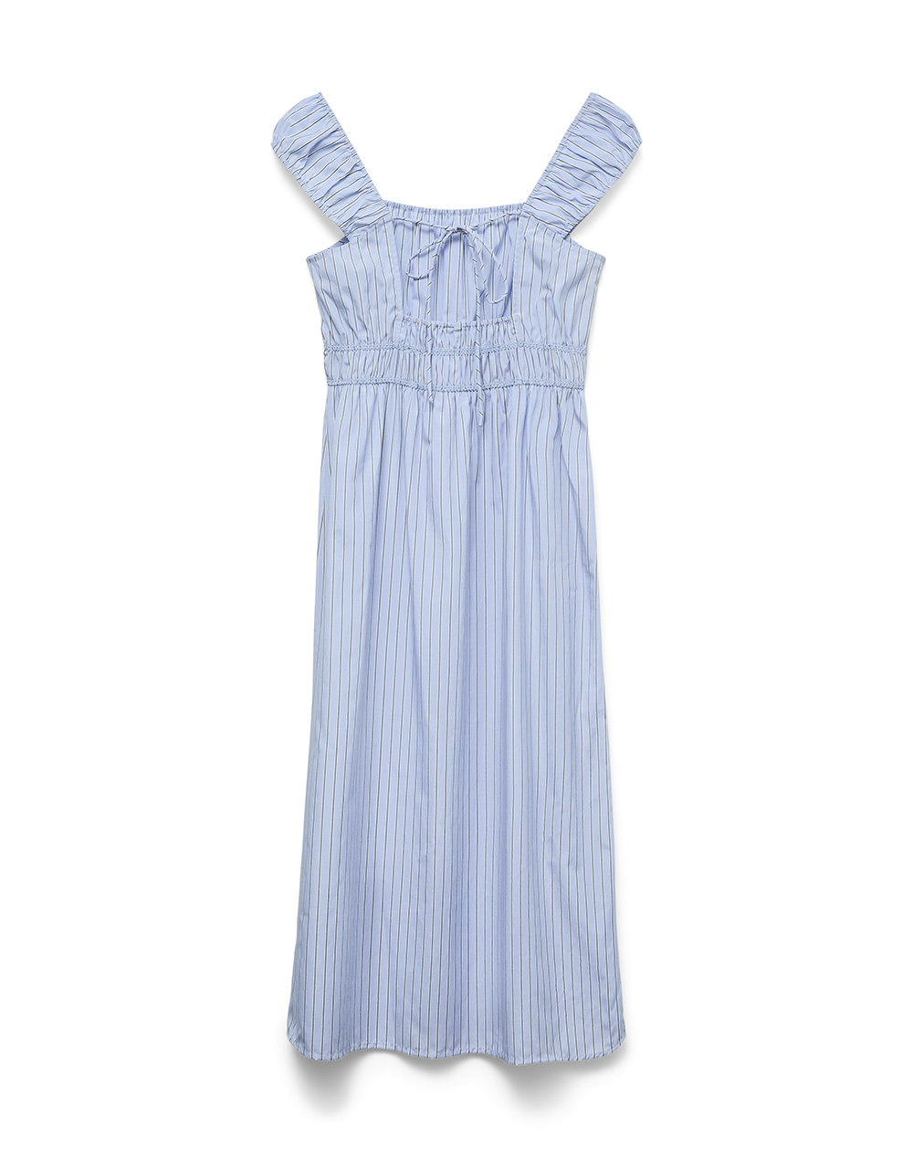 VERO MODA VMLEYA SL 7/8 STRIPE DRESS WVN