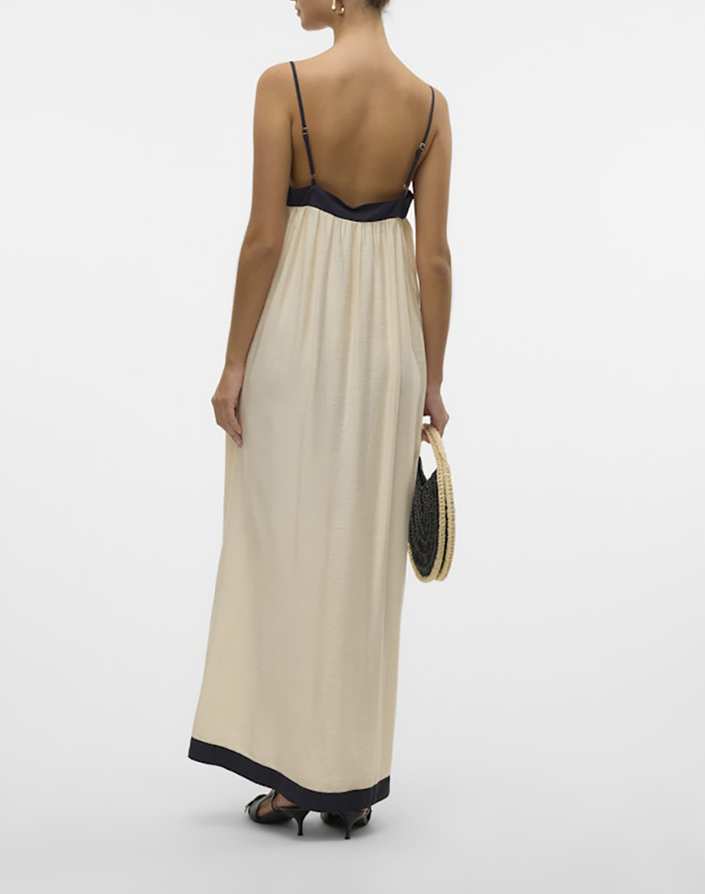 VERO MODA VMDENISE SINGLET ANKLE DRESS WVN BTQ GA