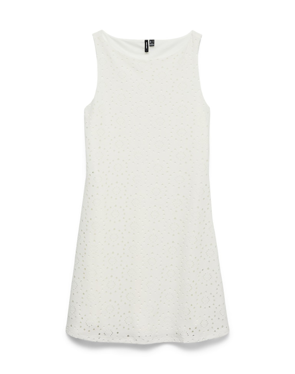 VERO MODA VMTASSA LIV SL BOAT NECK SHORT DRESS JRS