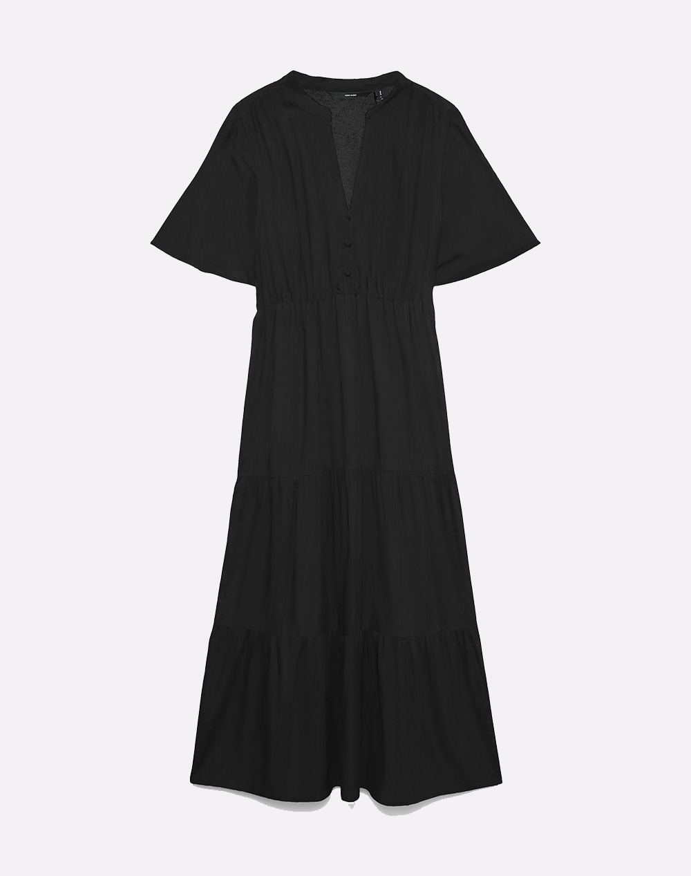 VERO MODA VMEASY JOY S/S V-NECK 7/8 DRESS WVN