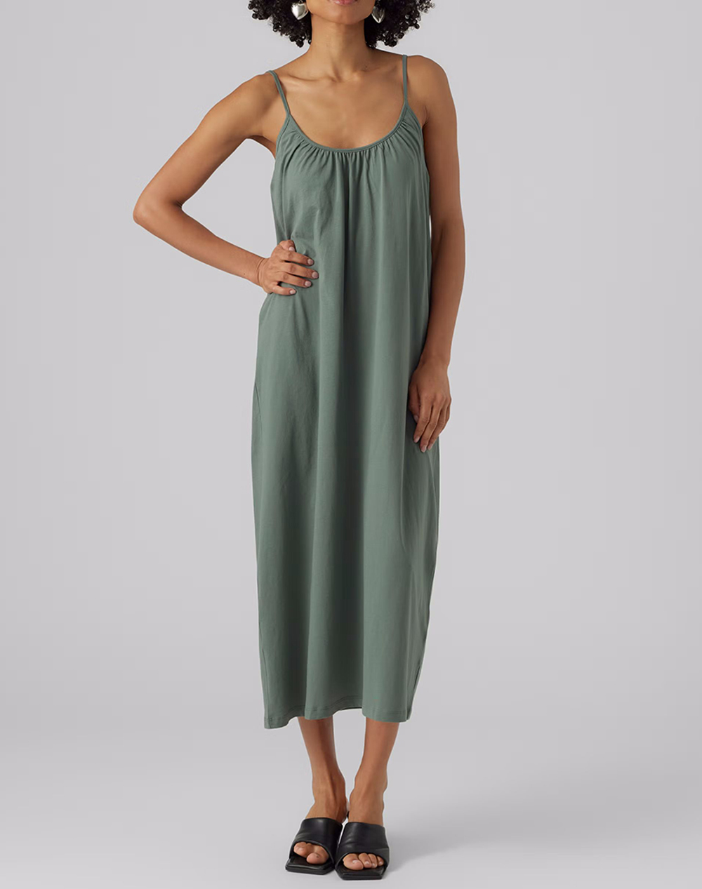 VERO MODA VMLUNA SINGLET ANKLE DRESS NOOS