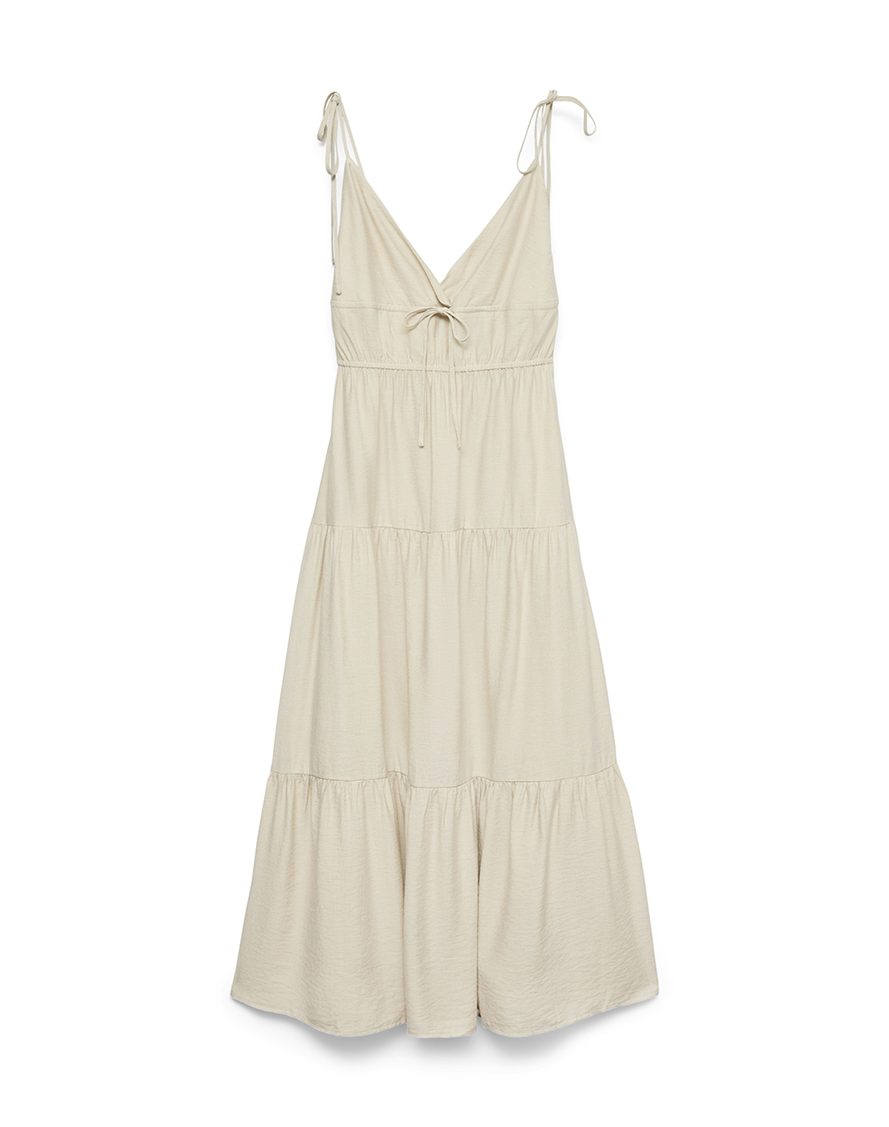 VERO MODA VMATHENA SINGLET DETAIL ANKLE DRESS WVN