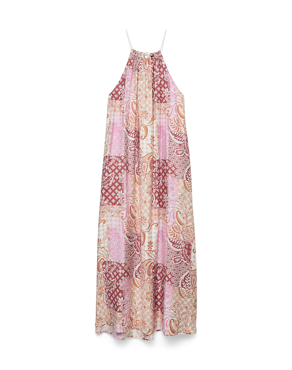 VERO MODA VMCILLE HILDA HALTERNECK 7/8 DRESS WVN