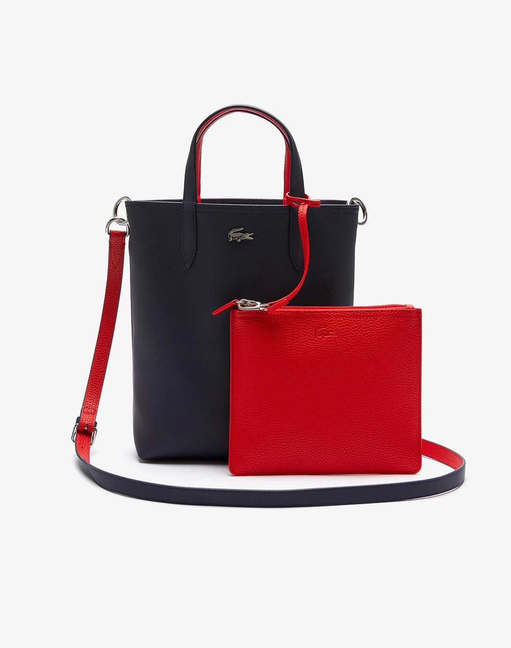 LACOSTE ЧАНТА VERTICAL SHOPPING BAG