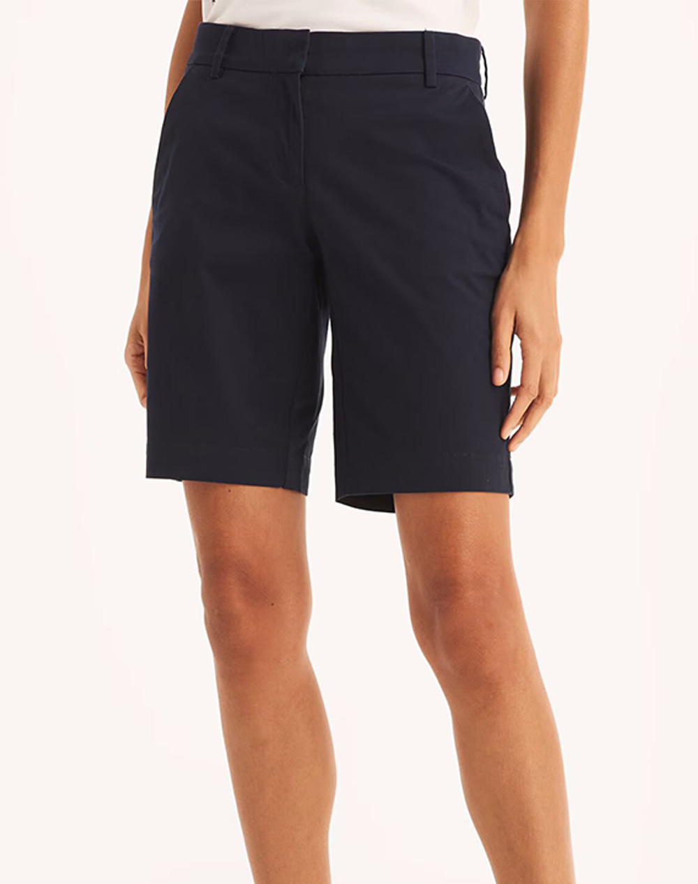 NAUTICA BERMUDA/SHORTS 10 ANCHOR STRETCH TWILL SOLID SHORT
