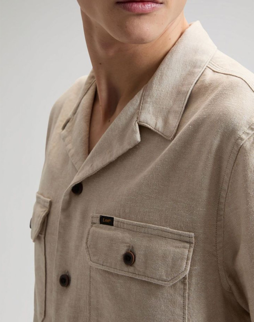 LEE SS UTILITY CAMP SHIRT