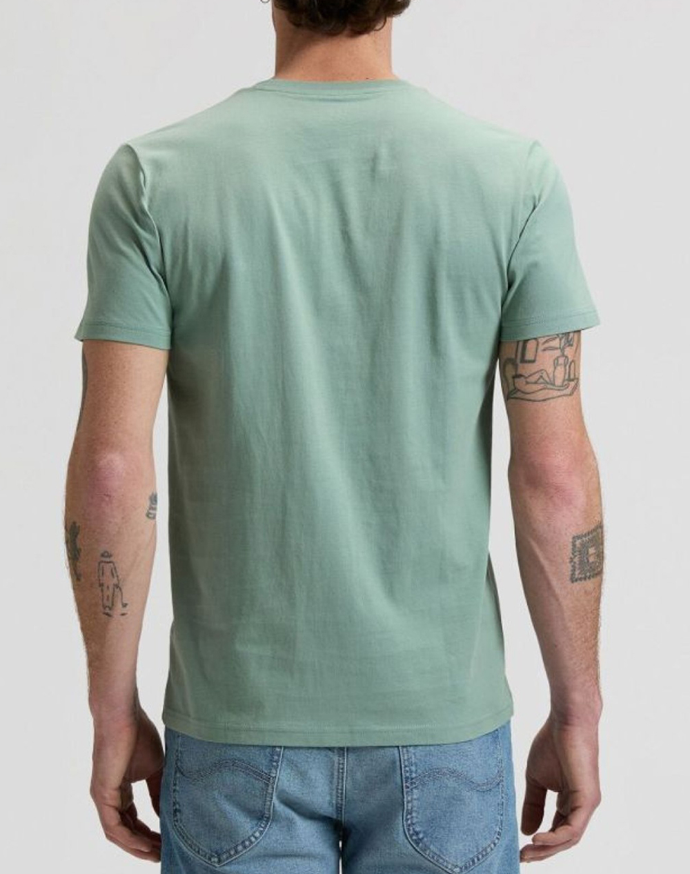 LEE SS PATCH LOGO TEE