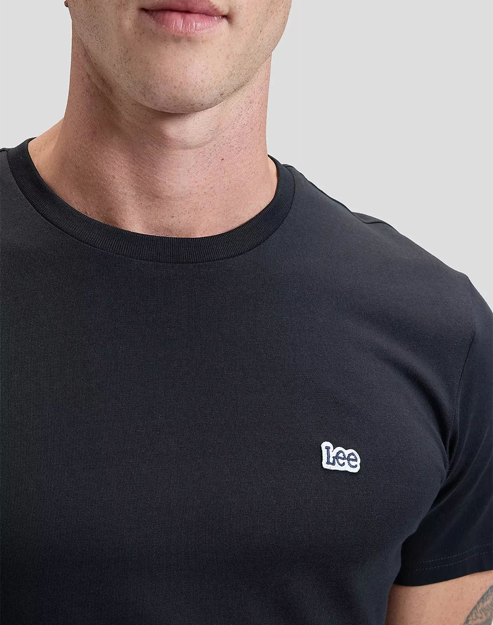 LEE SS PATCH LOGO TEE