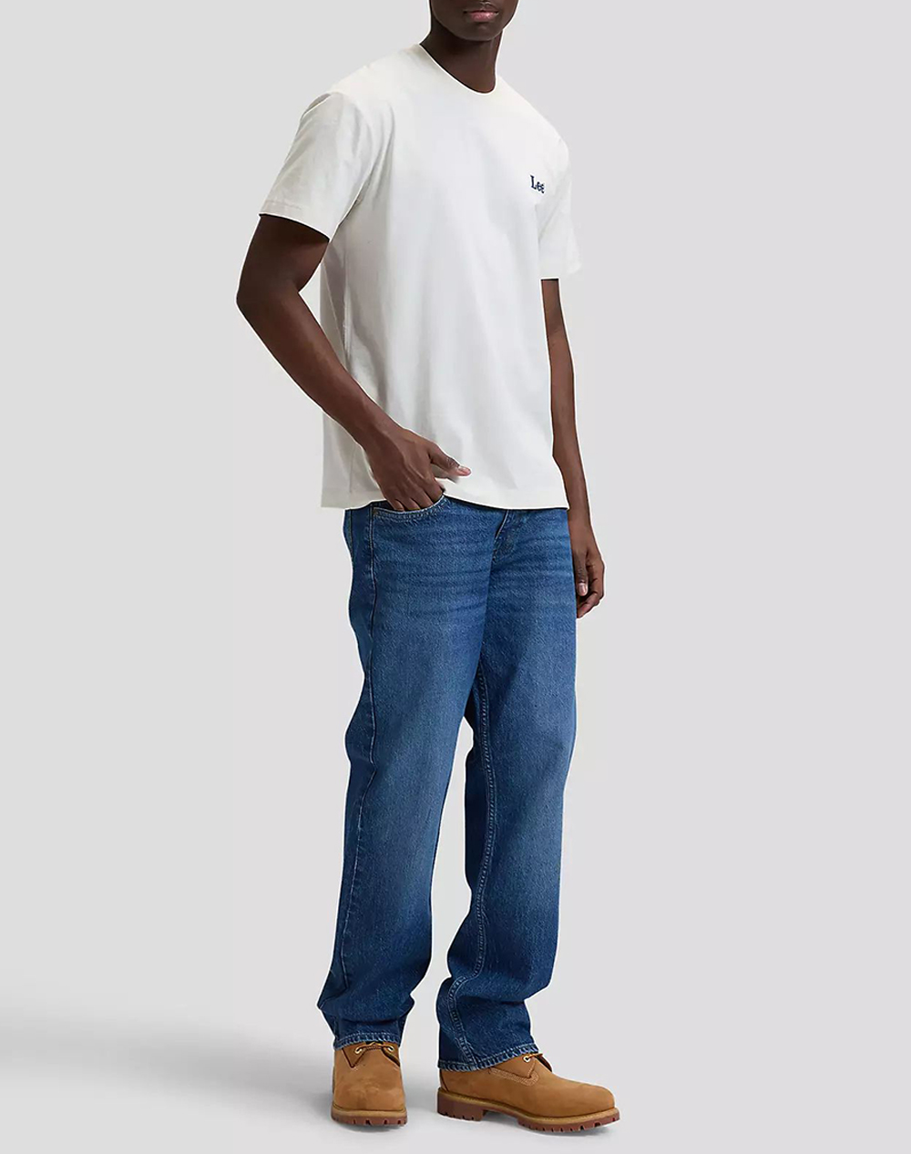 LEE SS SMALL LOGO TEE