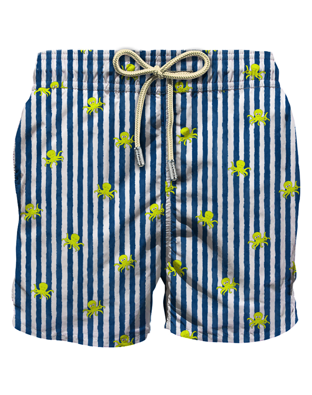 MC2 LIGHTING MICRO STRETCH-SWIMSHORT-OCTOPUS W STRIPES S 6194