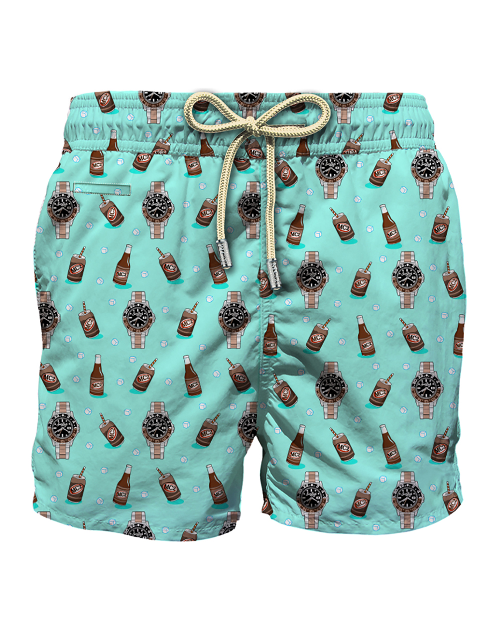 MC2 LIGHTING MICRO FANTASY-SWIMSHORT-BEER O CLOCK 56