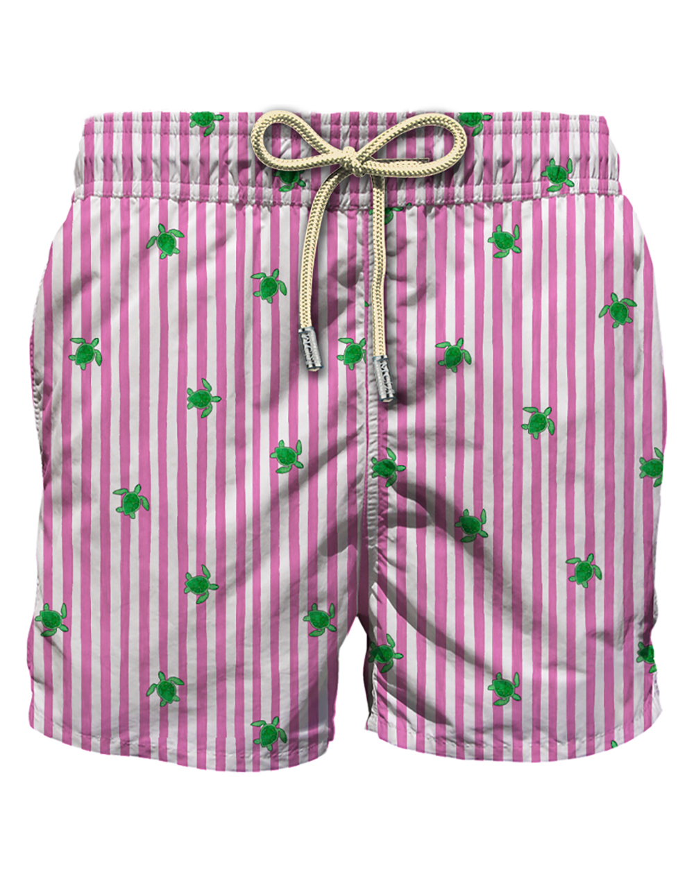 MC2 LIGHTING MICRO STRETCH-SWIMSHORT-TURTLE W STRIPES 21