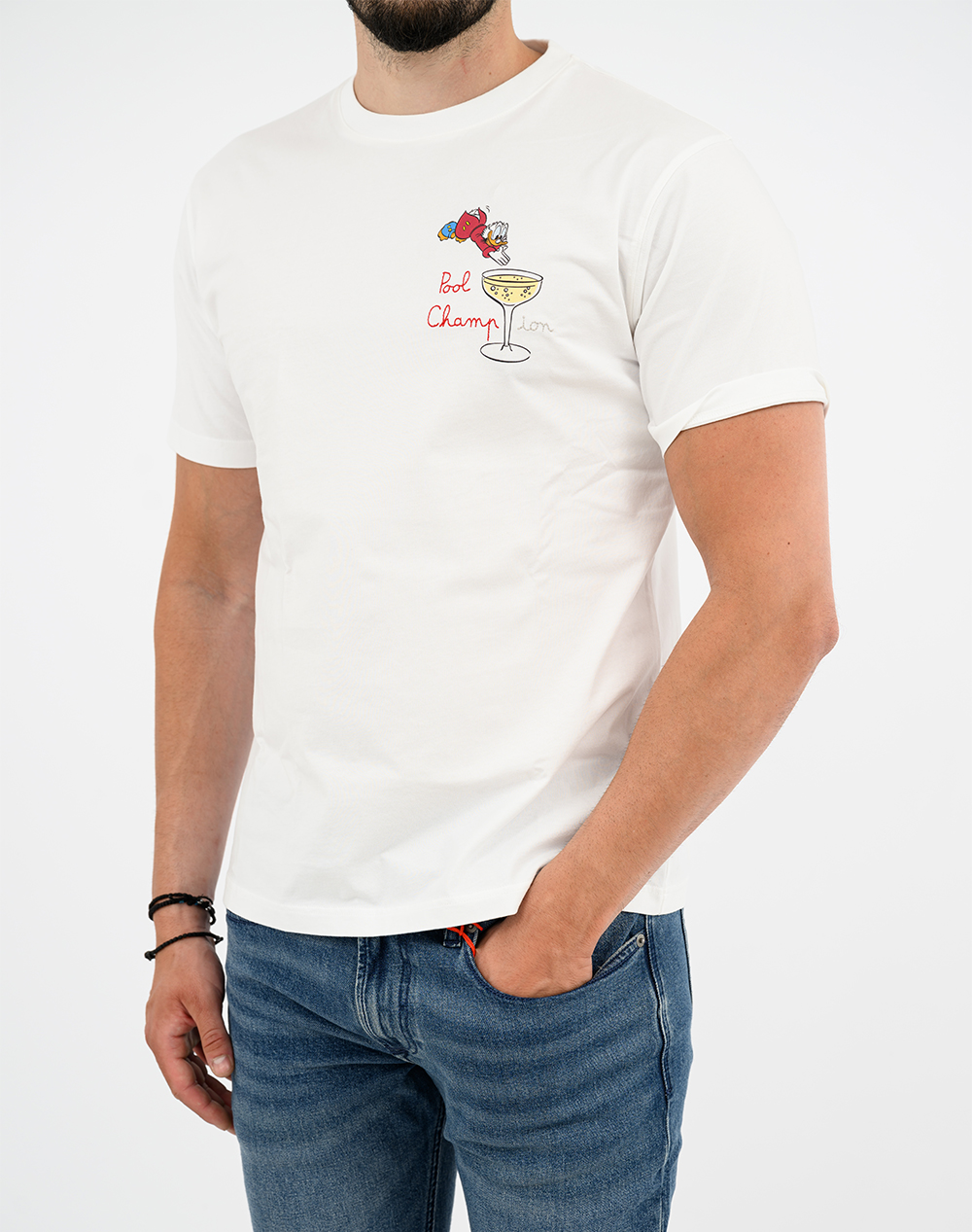 MC2 PORTOFINO-T-SHIRT-SCROOGE CHAMPION 01N EMB