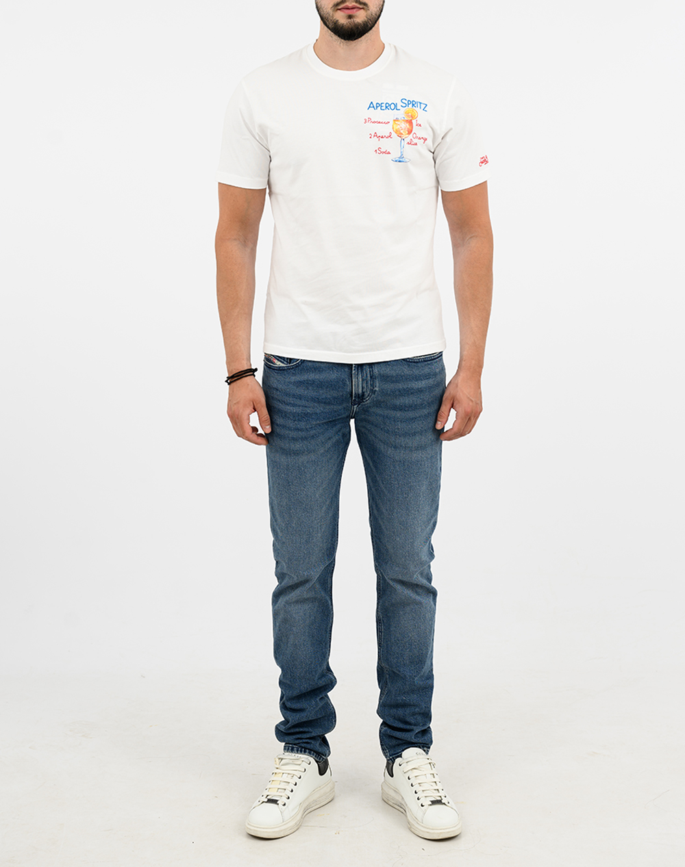 MC2 PORTOFINO-T-SHIRT-SPRITZ 01N EMB